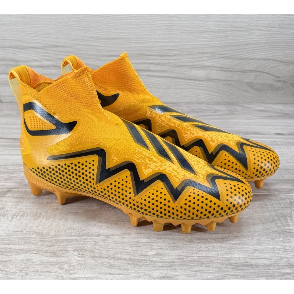 Adidas Primeknit Freak Ultra 22 Yellow Football Cleats GZ0469 Size 11 NEW